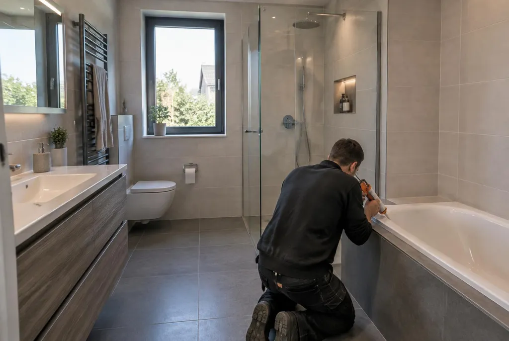 Kitbedrijf Laren – badkamer kit vervangen bij de douche